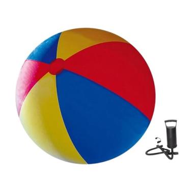 Imagem de Esquirla Inflável Bola de praia Piscina de piscina PVC enorme brinquedo de brinquedo de brinquedo de brinquedo de brinquedo de brinquedos com bomba com bomba, Diâmetro 200cm