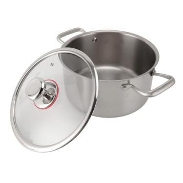 Imagem de Yosoo Ti Sopa Pot, Pote de Estoque Seguro para Lavadora de Louça Leve para Camping de Camping de Cozinha de Cozinha para Indução de Fogão Cooktops