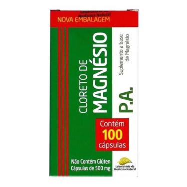 Imagem de Cloreto De Magnesio P. A Medinal 100 Capsulas