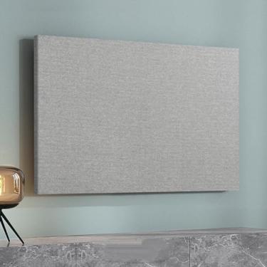 Imagem de Capa de TV TV à prova de poeira à prova de sol interior 42-100 polegadas simplicidade moderna decoração de tela de TV cores sólidas LED LCD televisão computador protetores de exibição - cinza||65