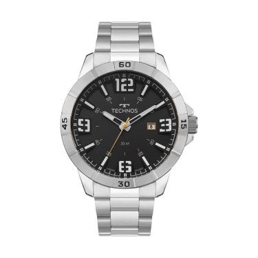Imagem de Relógio Technos Masculino Racer Premium Prata - 2115UAK/1Y