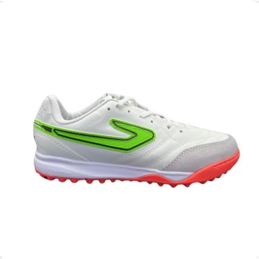 Imagem de Chuteira Topper Maestro Club V Scty Branco/Verde/Coral,44