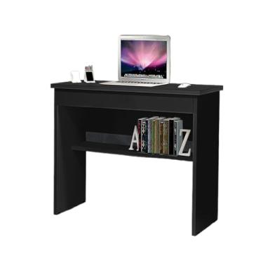 Imagem de Mesa Gamer Escrivaninha Estudo Mesinha Home Oficie 1 Gaveta Notebook PC(Preto)