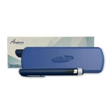 Imagem de Caneta de Injeção Insulina Acusfocus Azul - Cepalab