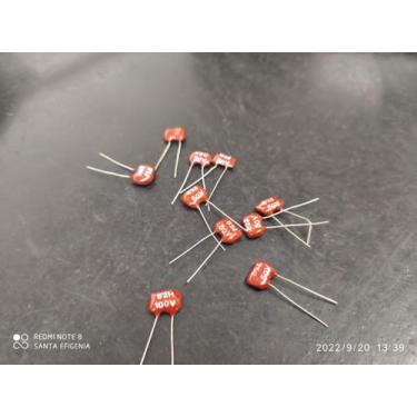 Imagem de 1x Capacitor Mica Prata 82pf/50v 5% Icl