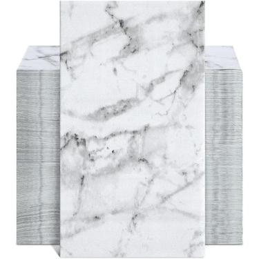 Imagem de Toalhas de mão de papel Zonon 200 unidades de banheiro Marble Guest