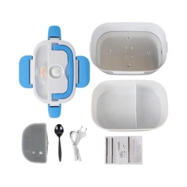 Imagem de Marmita Elétrica 12V 220V Com Plugue EU, Aquecimento Rápido, Ideal Par