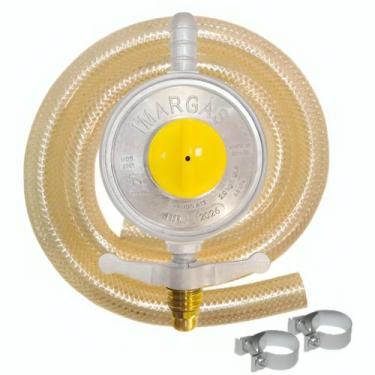 Imagem de Regulador para gas imar 2001/05 2kg/h com mangueira 1,25cm
