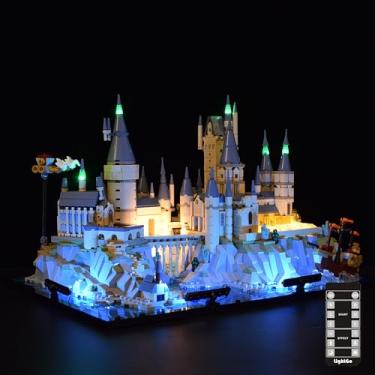 Imagem de LightGo LED Lighting Kit Designed for Harry Potter Compatible with Lego Hogwarts Castle 76419 Building Set - Not Include Model（Remote Version）