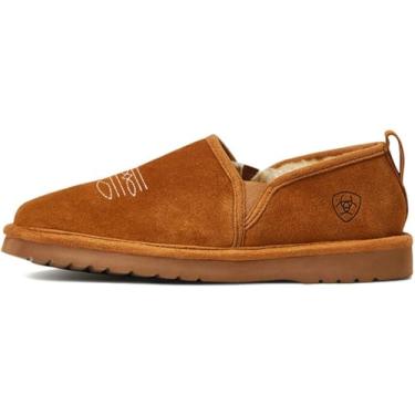 Imagem de ARIAT Chinelo masculino de camurça, Castanho, 41