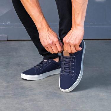 Imagem de Tênis Masculino Casual Sapatênis Macio Leve Dia A Dia Confortável Trabalho Resistente-Masculino