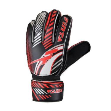 Imagem de Luva de Goleiro Infantil Finta Power, 7, Vermelho