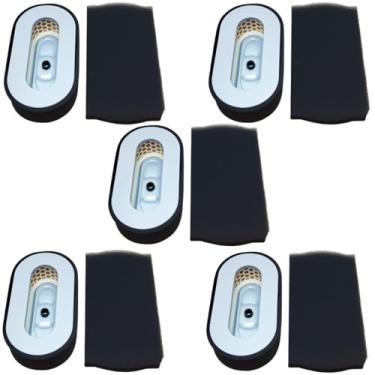 Imagem de 5 kits de filtro de ar para Mikasa MTX50 MTX60 MTX70 MTX80 MTX90 Substituir 3660-10080 3660-10070 para Multiquip Tamper