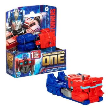 Imagem de Boneco transformers mv8 one cog step changer optimus prime - hasbro f9