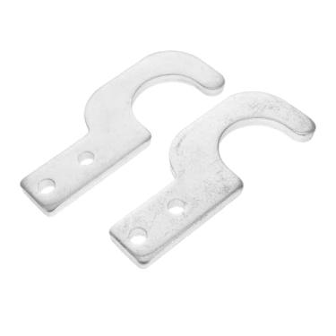 Imagem de KOMBIUDA 2 ganchos de andaime resistentes para andaimes seguros para andaimes de construção, braçadeiras de placa de andaimes com design de bloqueio para plataformas de trabalho estáveis