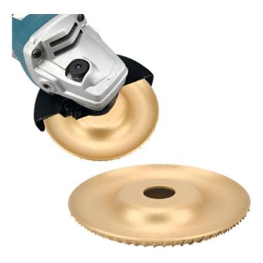 Imagem de Disco Desbaste Esculpir Rebolo Ângulo Cupim Madeira 4.1/2 - BNP UTILID