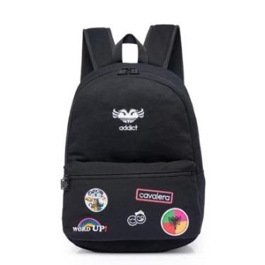 Imagem de Mochila Bolsa Cavalera Reforçada Escolar Moderna Feminina Casual 18 Litros-Feminino