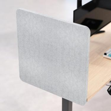Imagem de Painel de privacidade de mesa universal – Divisor de mesa resistente e divisória de escritório - Tela de privacidade para espaços de trabalho e compartimentos (pacote com 1, 61 x 61 cm)