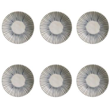 Imagem de Conjunto De Pratos Fundos 06 Peças Bio Elemento Porto Brasil