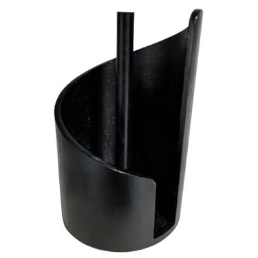 Imagem de Bothyi Suporte de Papel Toalha para, Suporte para Papel Toalha, Organizador de Objetos Decorativos, Dispensador de Toalha para Armário de Estilo, Preto