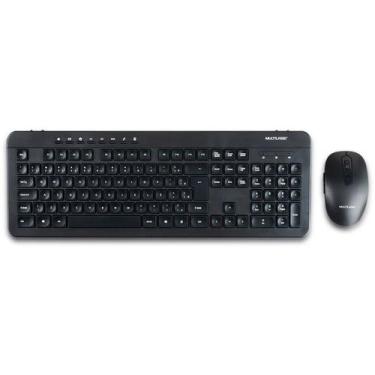 Imagem de Kit Perifericos TECL. Mouse S/FIO Recarregavel - Multilaser