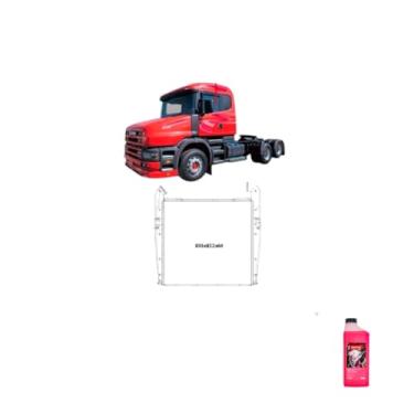 Imagem de Kit Radiador Intercooler Scania 114/124 Série 4 98/0 + Aditivo Radiador Etaniz Pronto Uso 1L