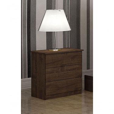 Imagem de Mesa De Cabeceira Com 3 Gavetas - 028 -canion - Star Móveis