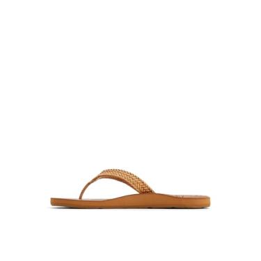 Imagem de Roxy Sandália rasteira feminina Lili II, Bronzeado, 40