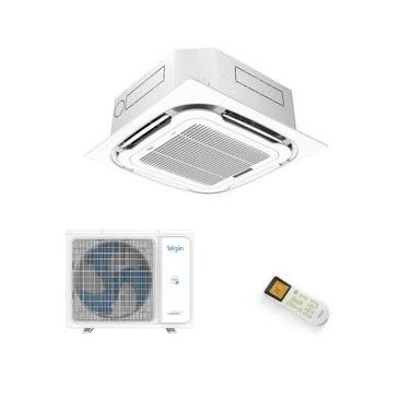 Imagem de Ar Condicionado Split Cassete Elgin Plus Inverter 24000 BTUs Frio 220V KDFE24C2CA