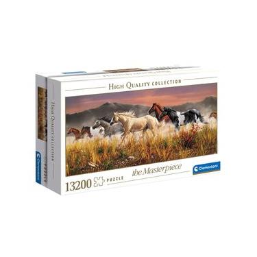 Imagem de Puzzle 13200 peças Cavalos Selvagens - Clementoni Puzzle 13200 peças Cavalos Selvagens Clementoni 38006