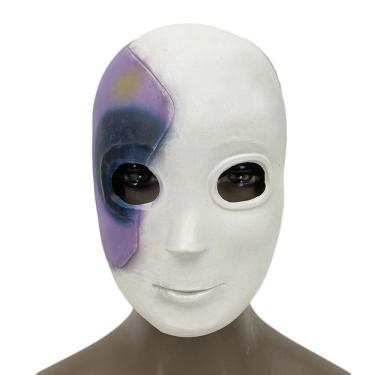 Imagem de Máscara facial completa Cosplay Sallys Faces Headgear Latex
