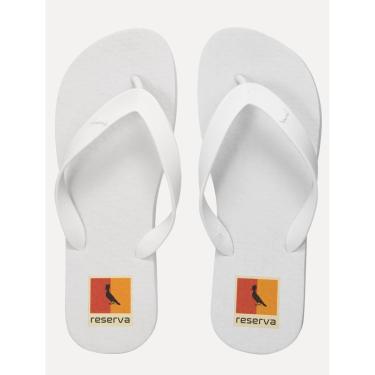 Imagem de Chinelo Reserva Masculino Double Tag Branco-Masculino