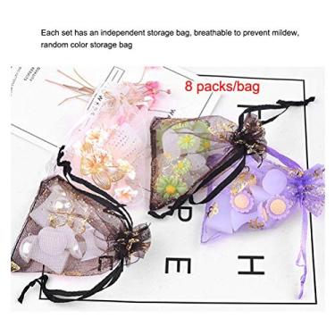 Imagem de Yinhing Separadores de Dedos para Pedicure Divertidos Espaçadores de Esmaltes Modernos Espaçadores Espalhadores Protetores de Esmalte Pés Femininos Conjunto de 8 Peças de Material de (Cores sortidas)