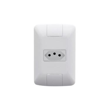 Imagem de Conjunto Tomada Elétrica 4x2 2P+T 10A 250V Tramontina Aria