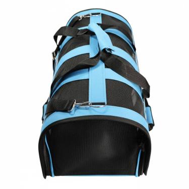 Imagem de Bolsa Transporte Pet Gato Cachorro Animais Estimaçao Faixa Refletiva Segurança 