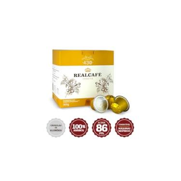Imagem de CAFÉ ESPECIAL EM CÁPSULA REALCAFÉ RESERVA 430 - Torra Clara - Caixa com 60 unidades