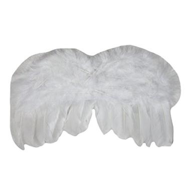 Imagem de (tamanho único) – Fantasia Petitebella para foto branca com asa de anjo para festa