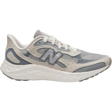 Imagem de Tenis New Balance Fresh Foam Arishiv4 Feminino, Branco Off/Cinza, 34