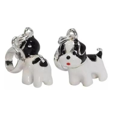 Imagem de Berloque Charms Prata Legitima 925 Cachorro Lhasa Apso, 0, 1, Prata