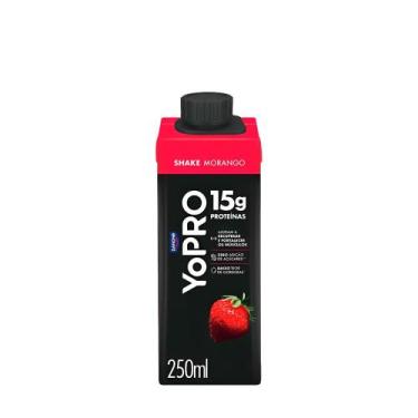 Imagem de Bebida Láctea UHT Morango 15g de proteínas YoPRO  250ml
