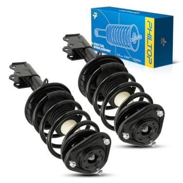 Imagem de PHILTOP Amortecedores dianteiros para Prius 2004-2009, suspensão completa do amortecedor 172357/172358, suportes com conjuntos de mola de bobina SAA928 2 peças