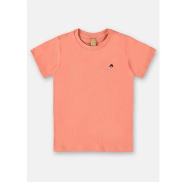 Imagem de Camiseta Básica Infantil Menino Up Baby Salmão-Masculino