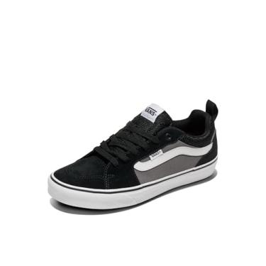 Imagem de Vans Tênis masculino Filmore, Lona de camurça preta em estanho preto T2j, 41