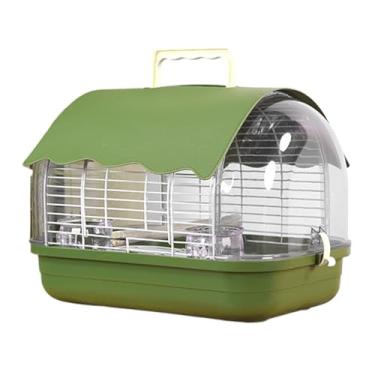 Imagem de Gaiola Portátil Para Pássaros,Transportador de Viagem Transparente para Aves - Gaiola Transportadora para Conures - para Periquitos Conures Calopsitas Canários Agapornis Mandarins Utilização