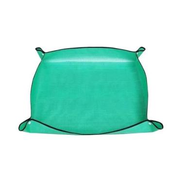 Imagem de Tapete De Transplante Dobrável Impermeável 50x50cm Para Jardinagem E P