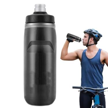 Imagem de Garrafa De Água - Larga Isolada - Garrafa para Viagens - Para Academia Caminhadas Mochilismo Escola Praia Corredores Ciclistas Crianças Adultos Pai