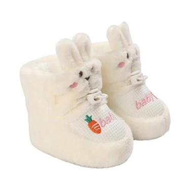 Imagem de Botas De Inverno Para Bebês De 0 a 1 Ano, Quentes, Fofas, Com Solado M