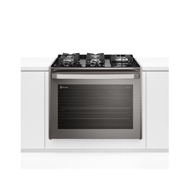 Imagem de Fogão de Embutir 5 bocas Electrolux Cinza Experience Mesa Vidro, Grill e PerfectCook360 (FE5EG)