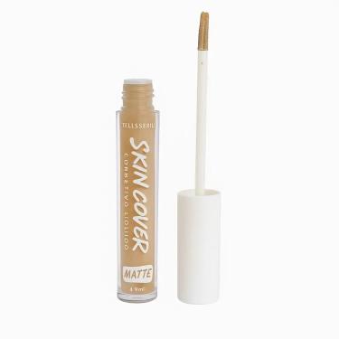 Imagem de Corretivo Líquido Skin Cover Tons Médios Cor 7 Bella Femme