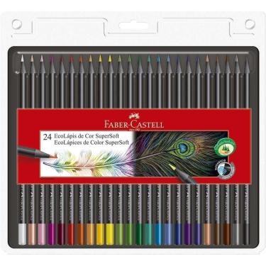 Imagem de Lápis De Cor Faber Castell 24 Cores Super Soft